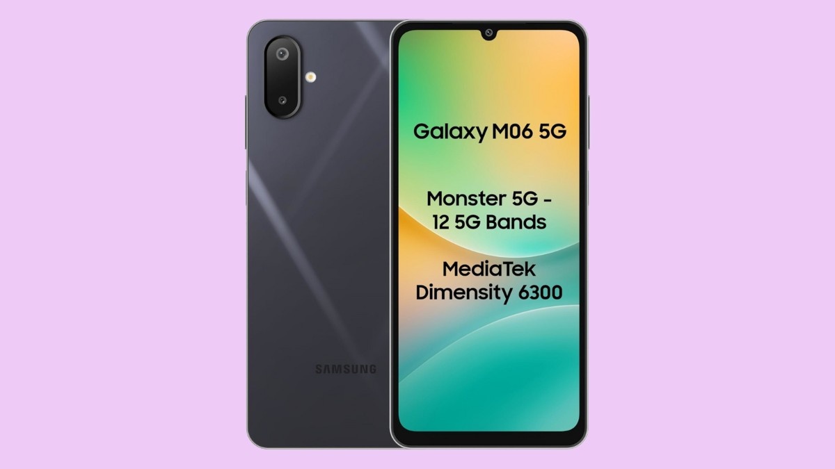 Samsung Galaxy M06 5G Dual Camera
