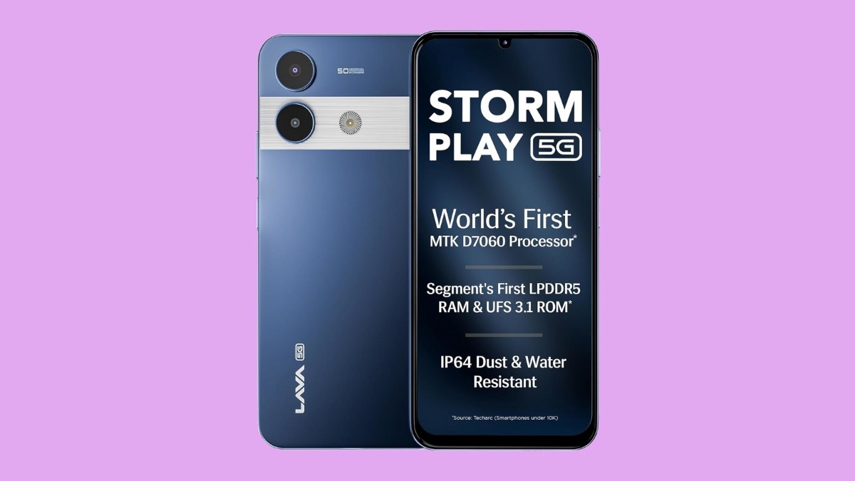 Lava Storm Play 5G: ಬಜೆಟ್ ಬೆಲೆಗೆ ಪವರ್‌ಫುಲ್ 5G ಸ್ಮಾರ್ಟ್‌ಫೋನ್
