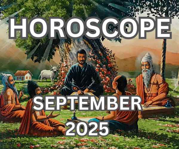 ಸೆಪ್ಟೆಂಬರ್ 2025 ಮಾಸ ಭವಿಷ್ಯ: ಎಲ್ಲಾ ರಾಶಿಗಳ ಭವಿಷ್ಯ ಹೇಗಿದೆ ನೋಡಿ